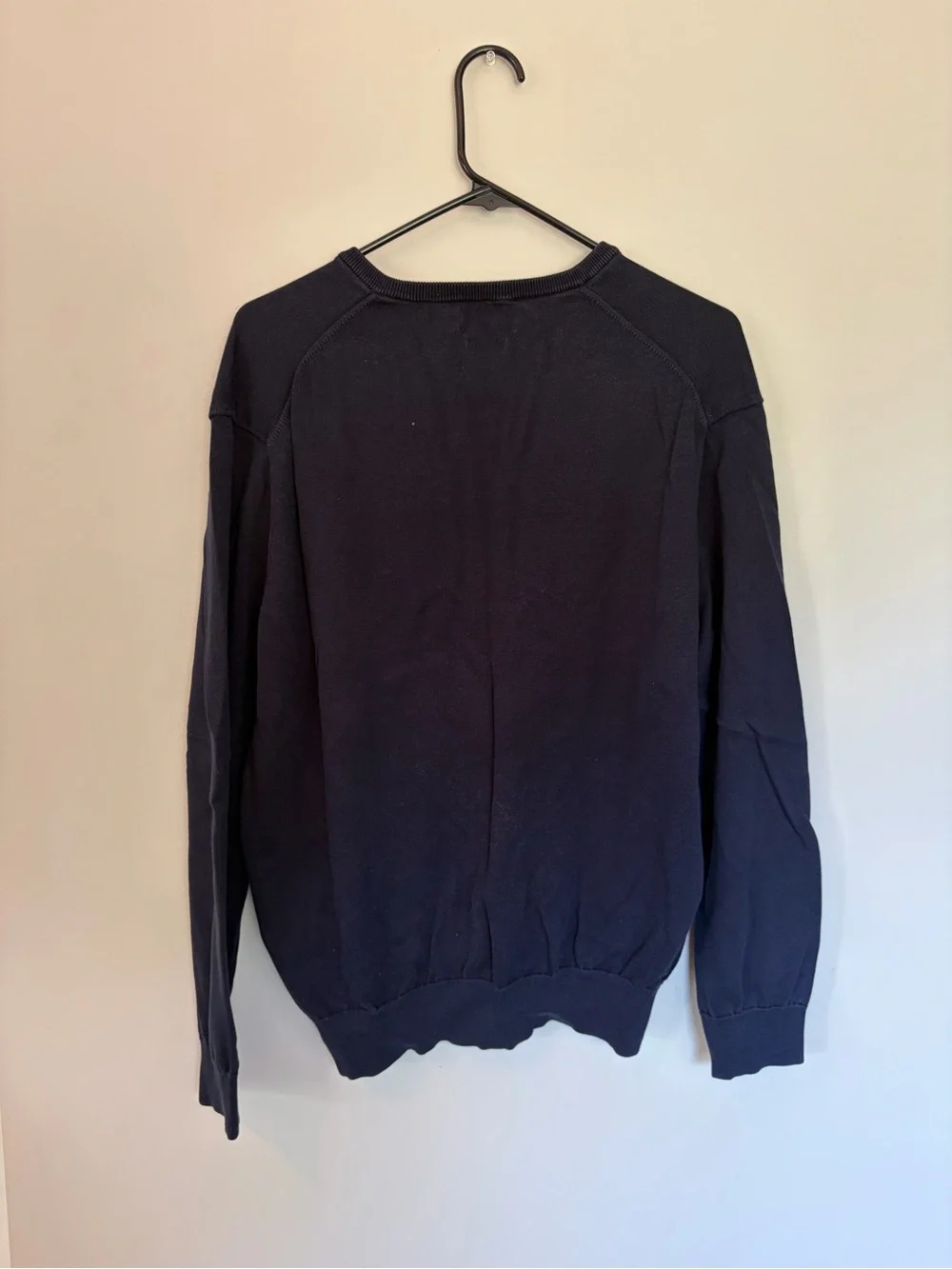 Polo by Ralph Lauren V-Neck Sweater in Navy Blue